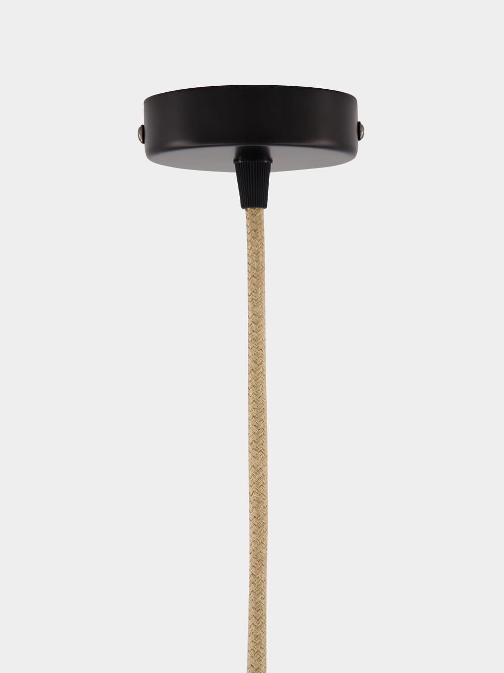 Handmade Coruche Natural, Red and Green Reed Ceiling Lamp