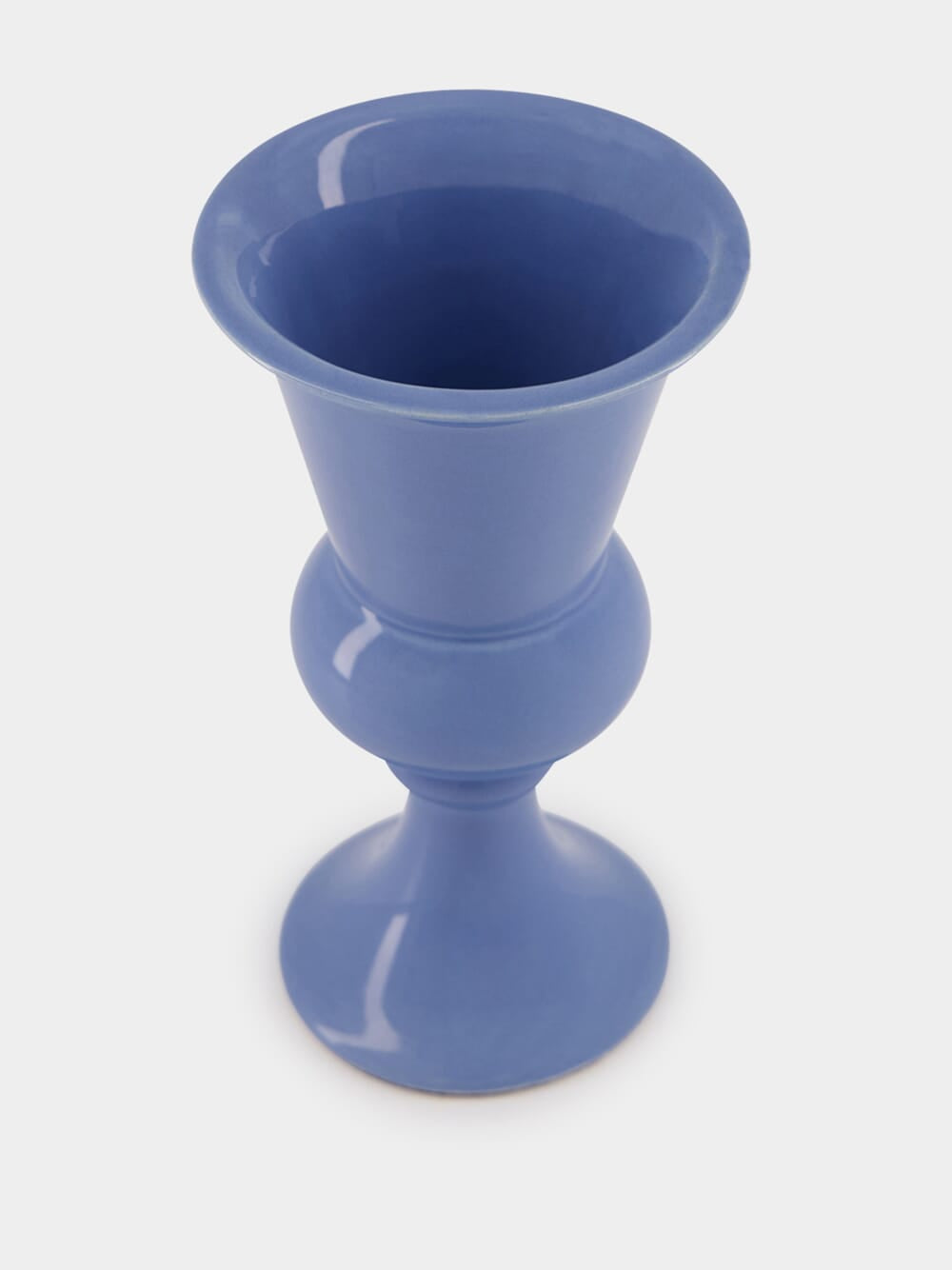 Florbela Blue Ceramic Small Vase
