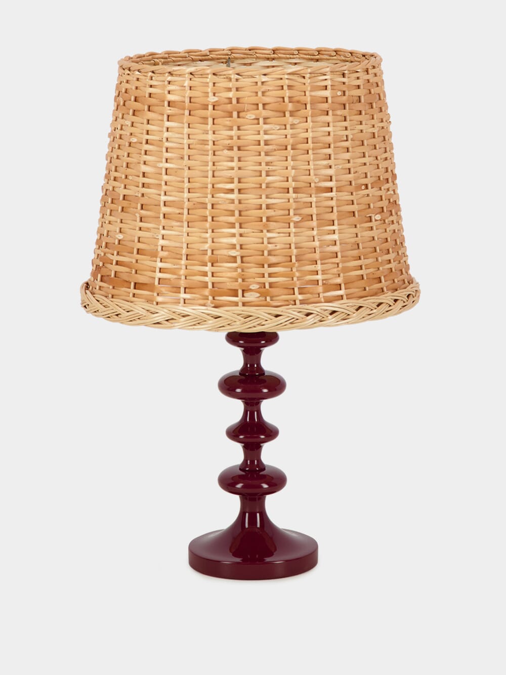 Freixo Bordeaux Wood Lamp Base