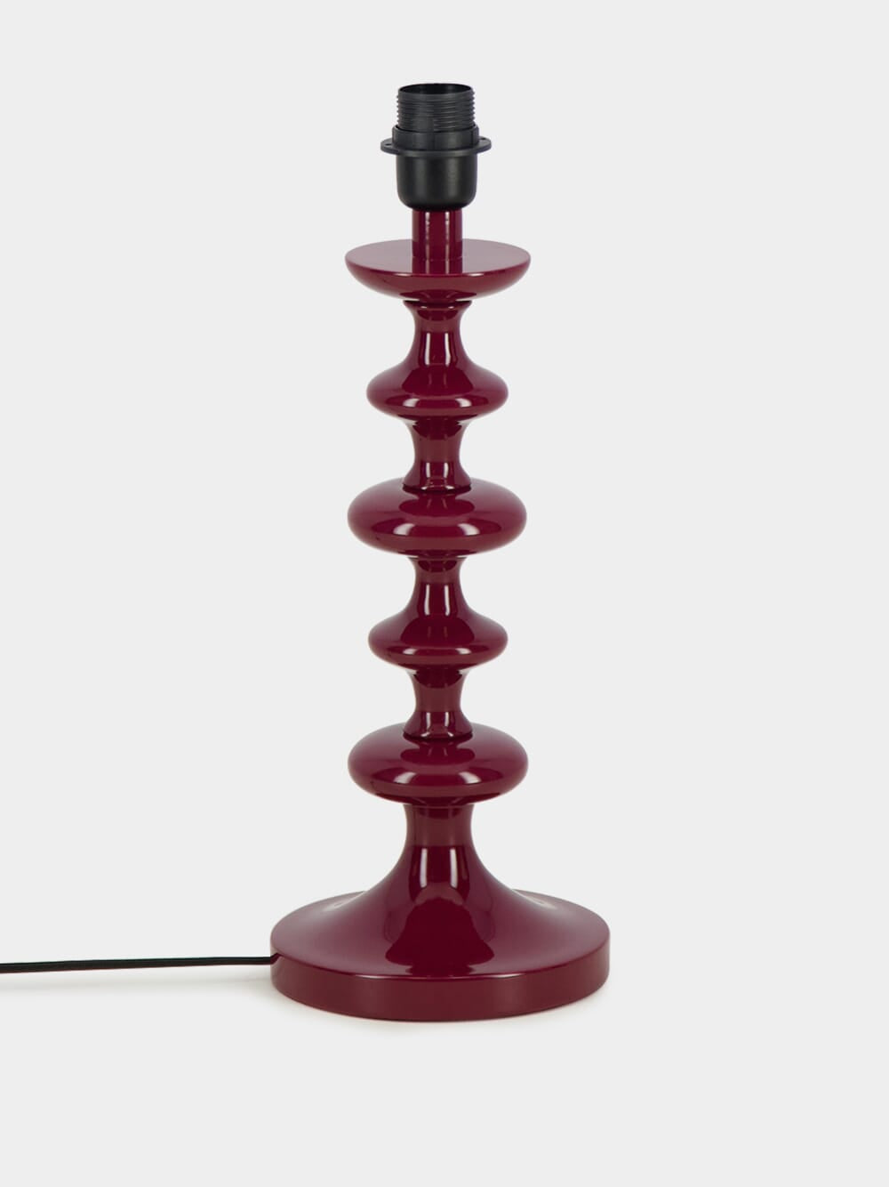 Freixo Bordeaux Wood Lamp Base