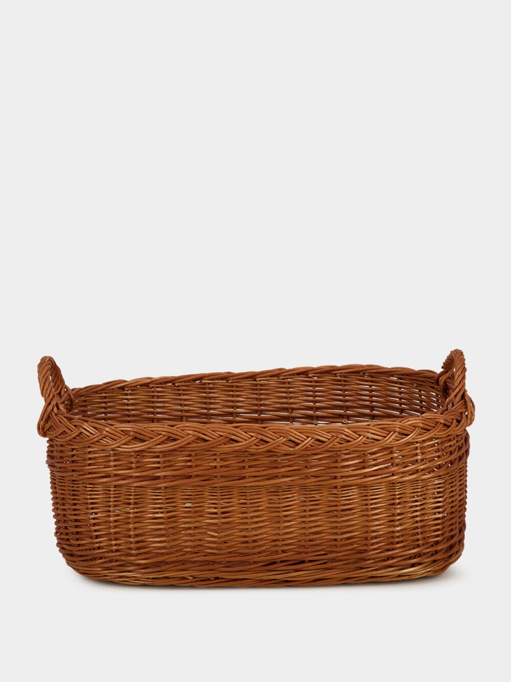 Handmade Furnas Natural Wicker Large Basket