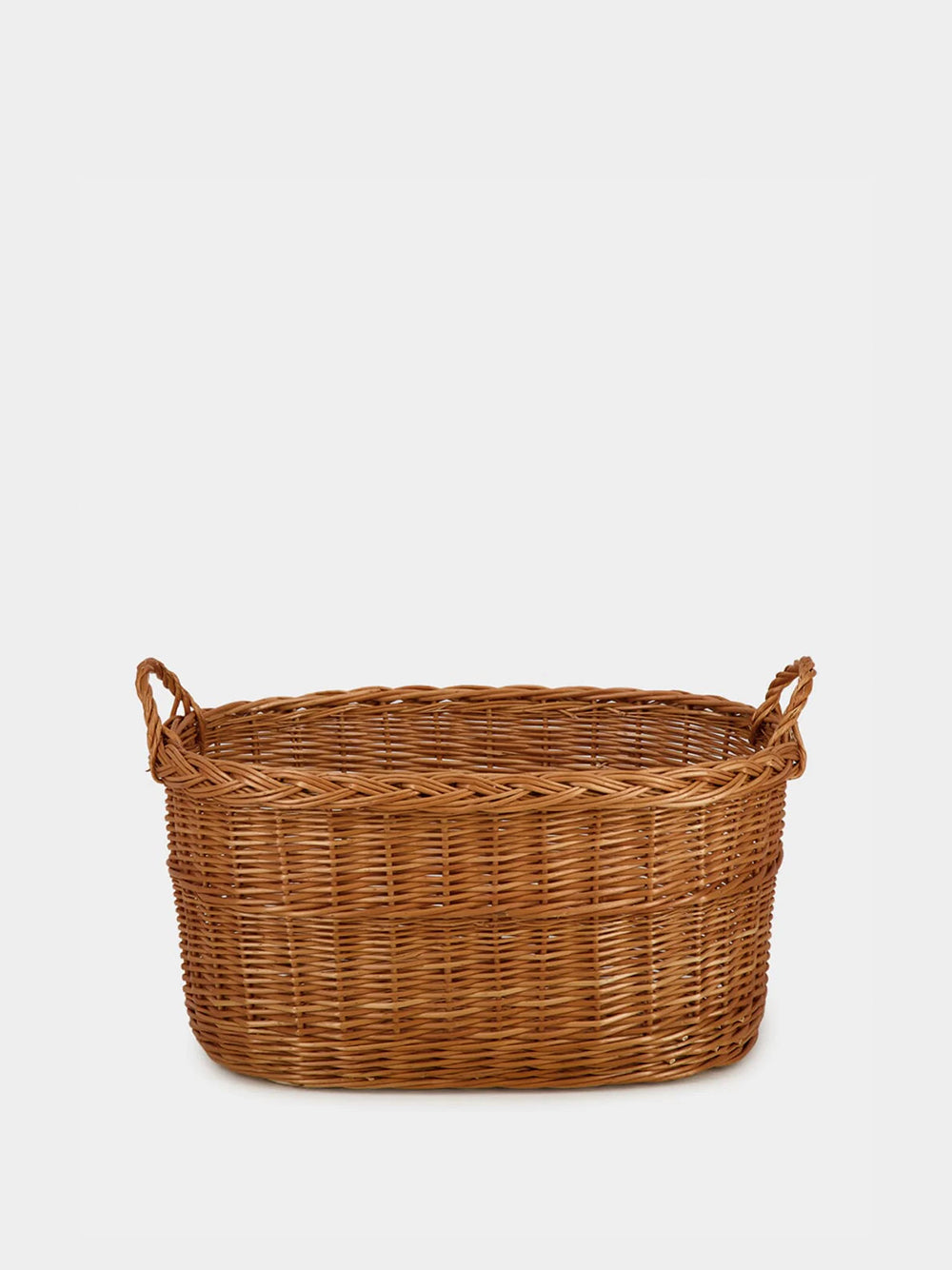 Handmade Furnas Natural Wicker Medium Basket