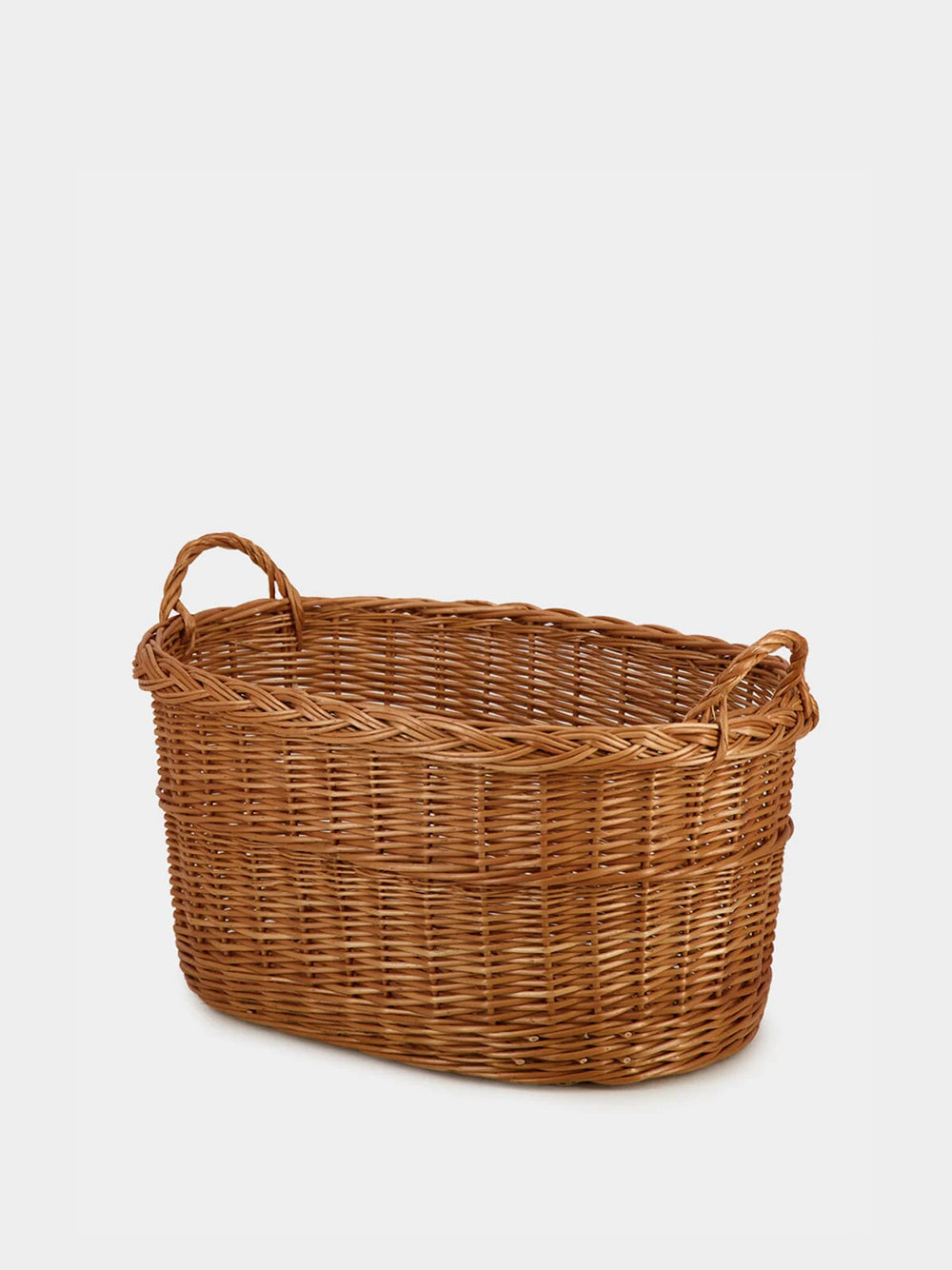 Handmade Furnas Natural Wicker Medium Basket