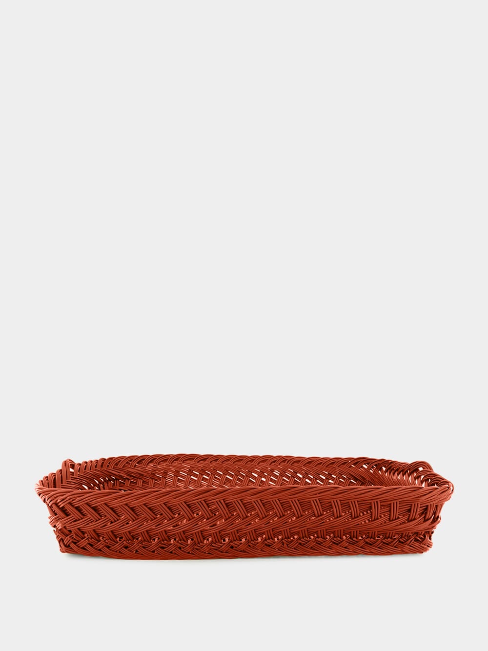 Handmade Vitória Brick Wicker Large Tray