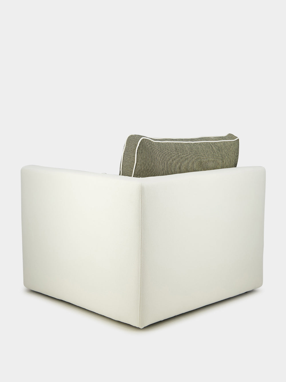 Dinis Ivory Linen Right Arm Module Sofa