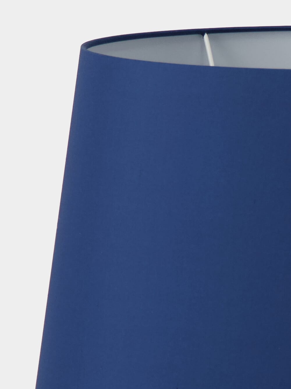 Luso Blue Silk Large Lampshade