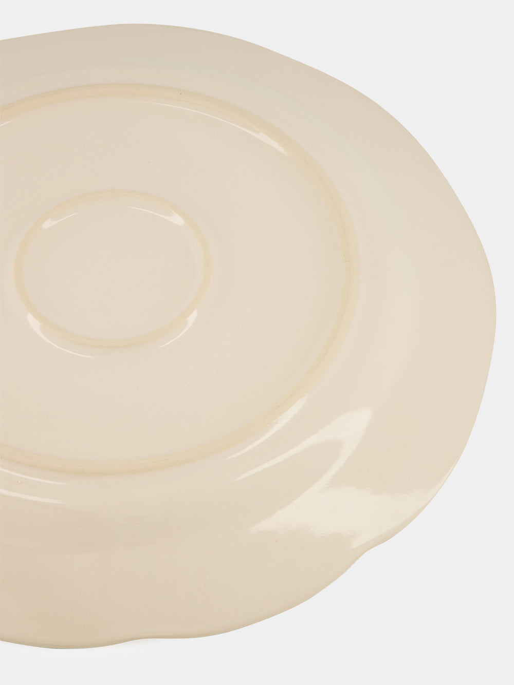 Hand-Painted Comporta The Harvester Stoneware Dinner Plate