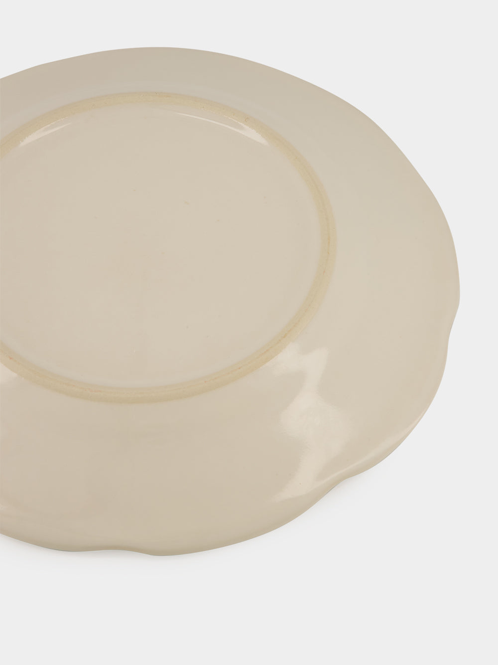 Hand-Painted Comporta The Harvester Stoneware Dessert Plate