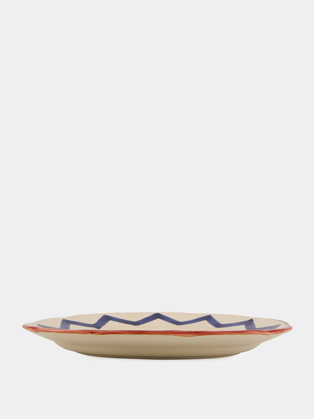 Hand-Painted Comporta The Water Carrier Stoneware Dinner Plate
