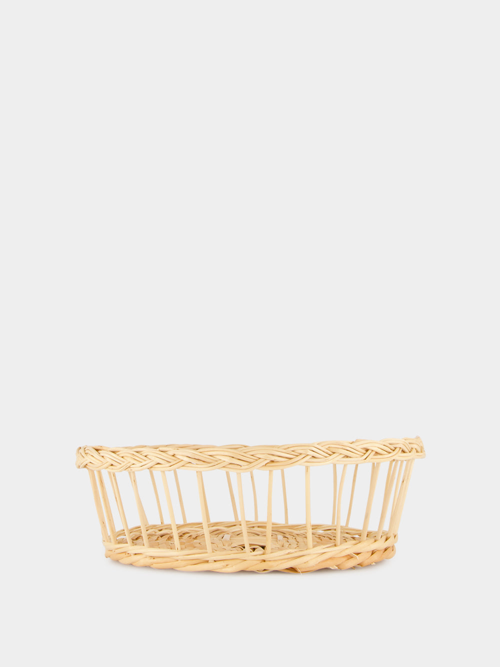 Handmade Vitória Natural Wicker Large Bread Basket
