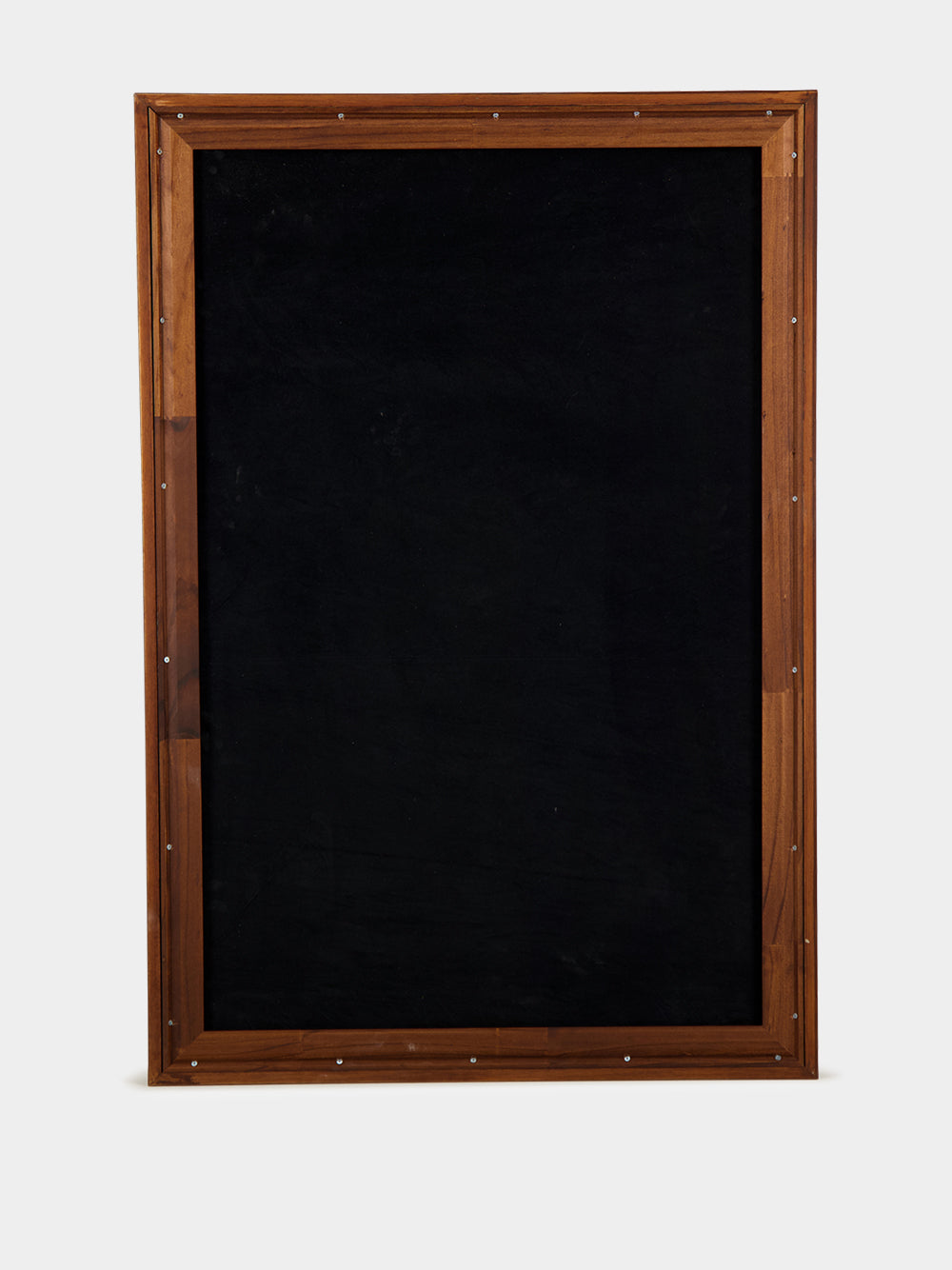 Hand-Painted Comporta Multicolour Wood and Tile Medium Mirror