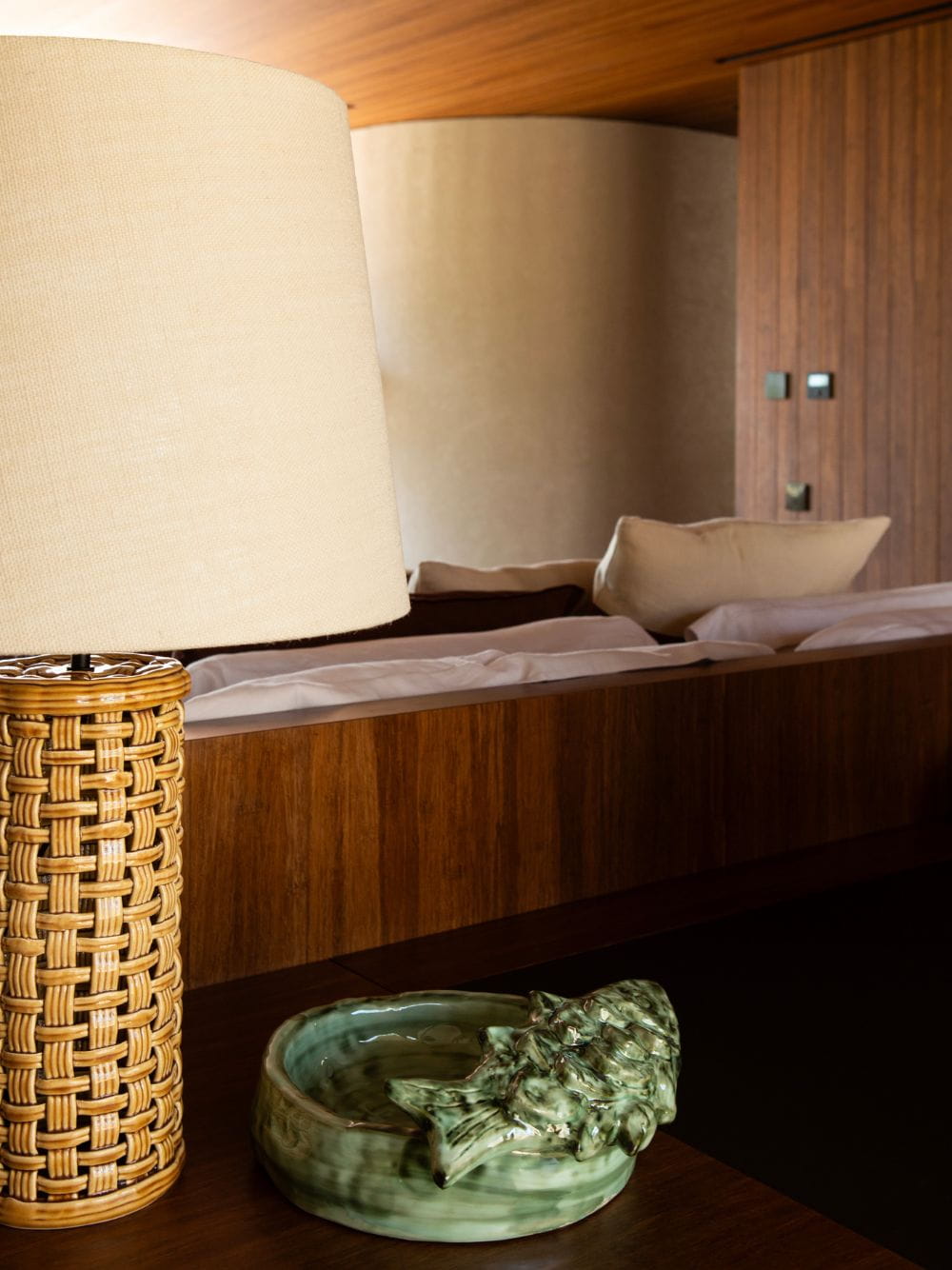 Cesta Natural Ceramic Lamp Base